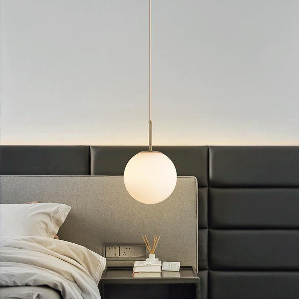 Glass Globe Pendant Light