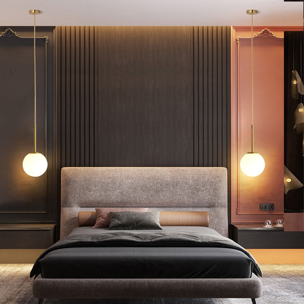 Glass Globe Pendant Light