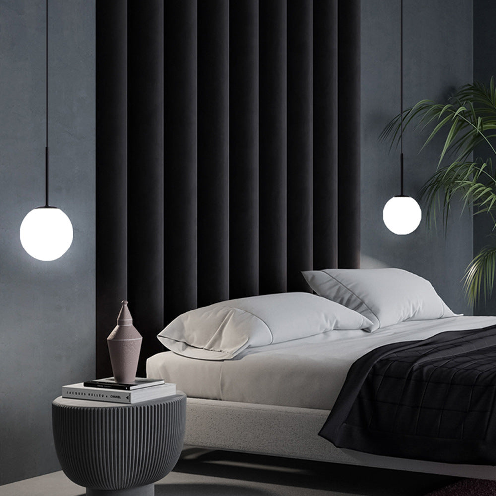 Glass Globe Pendant Light