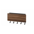 Wall-Mounted Key Rack with Hooks
