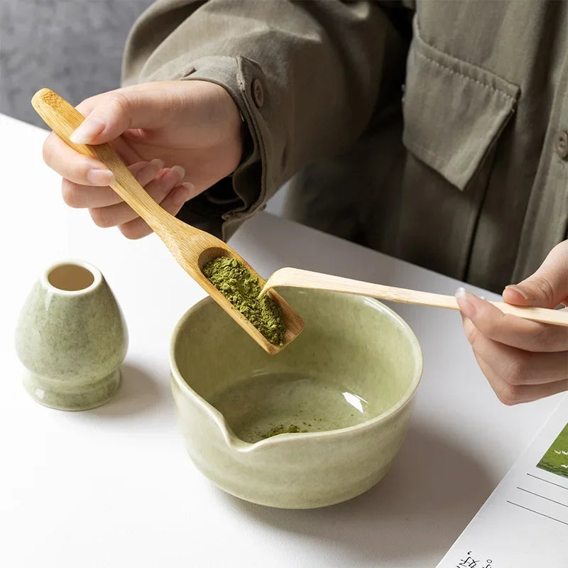 Matcha Set with Bamboo Whisk