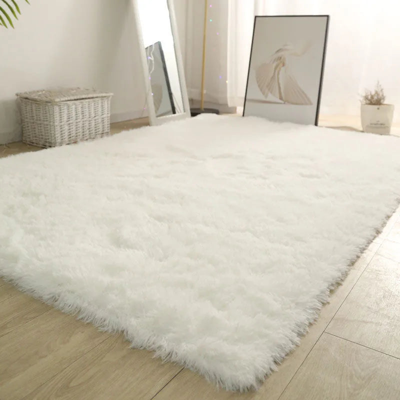 Soft Faux Fur Shaggy Area Rug