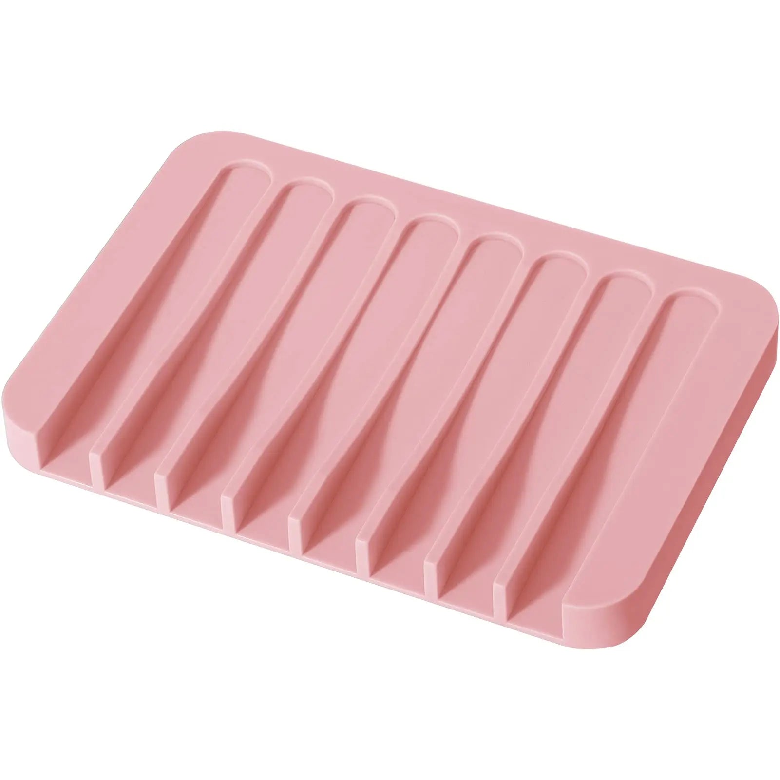 Self-Draining Silicone Soap Dish