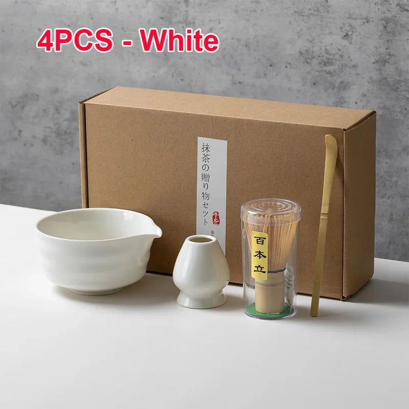 Matcha Set with Bamboo Whisk