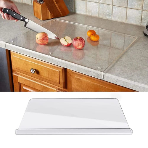 Clear Acrylic Chopping Board with Raised Lip