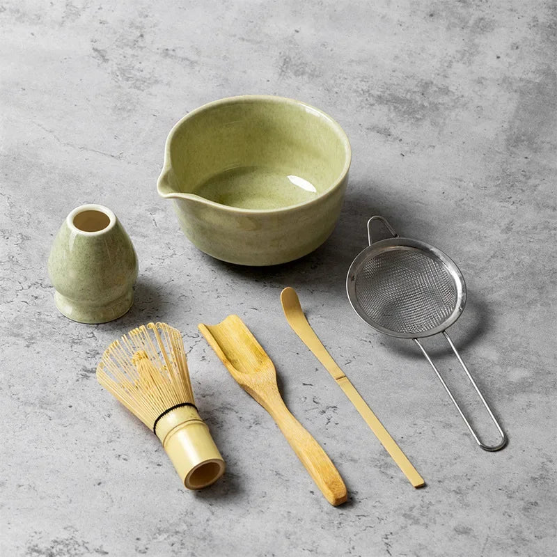 Matcha Set with Bamboo Whisk