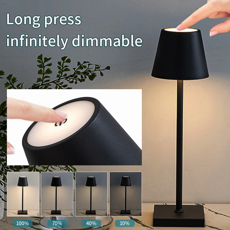Cordless Rechargeable Table Lamp