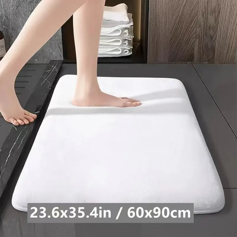 Coral Fleece Bath Mat