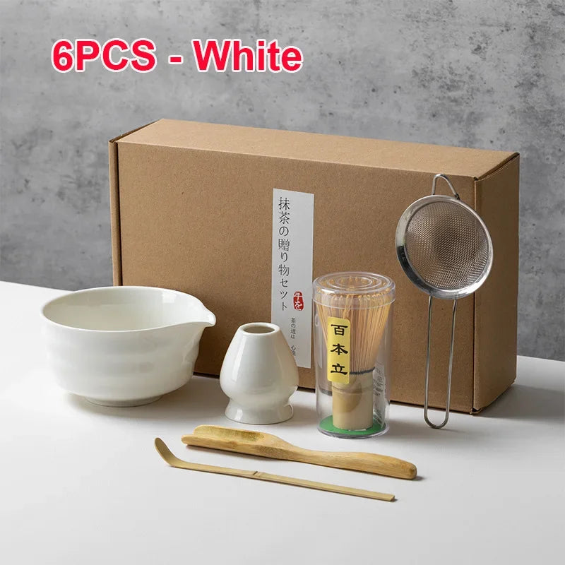 Matcha Set with Bamboo Whisk