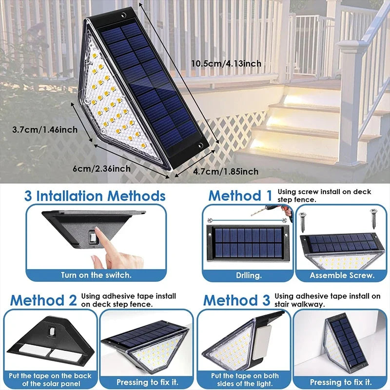 Solar Deck & Step Lights
