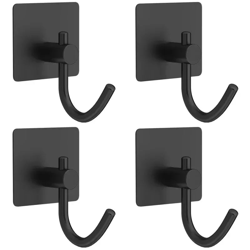 Adhesive Stainless Steel Robe Hooks