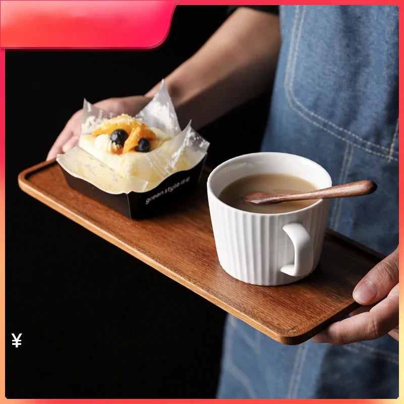 Wooden Tea and Serving Tray