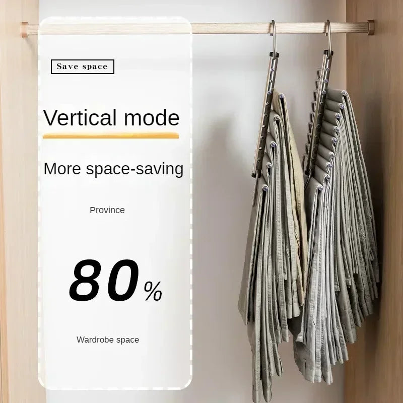 Folding Multi-Tier Trouser Hanger
