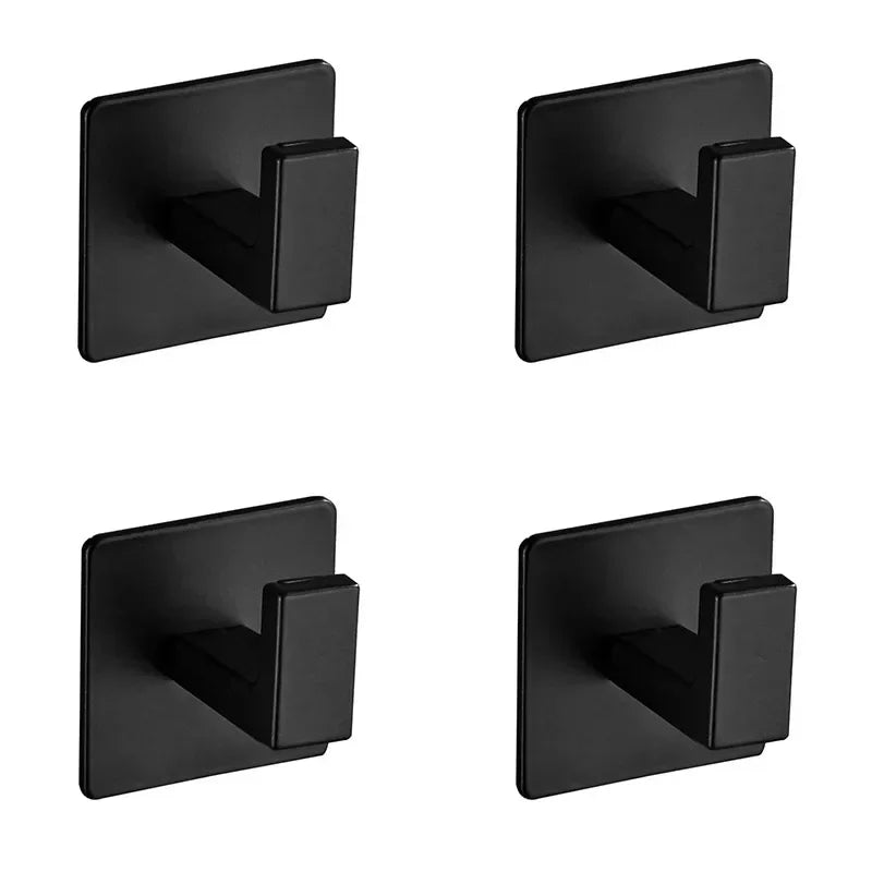 Adhesive Stainless Steel Robe Hooks