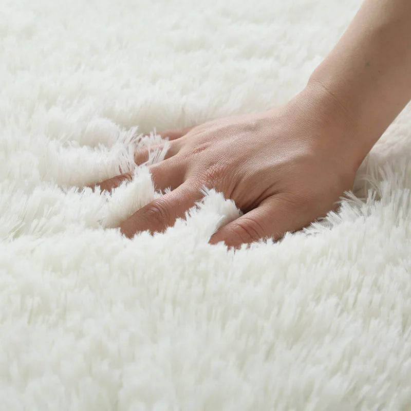 Soft Faux Fur Shaggy Area Rug
