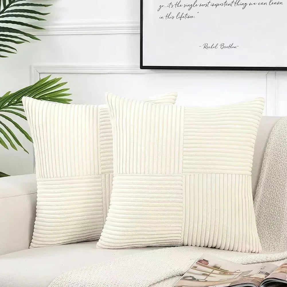 Ribbed Corduroy Cushion Cover