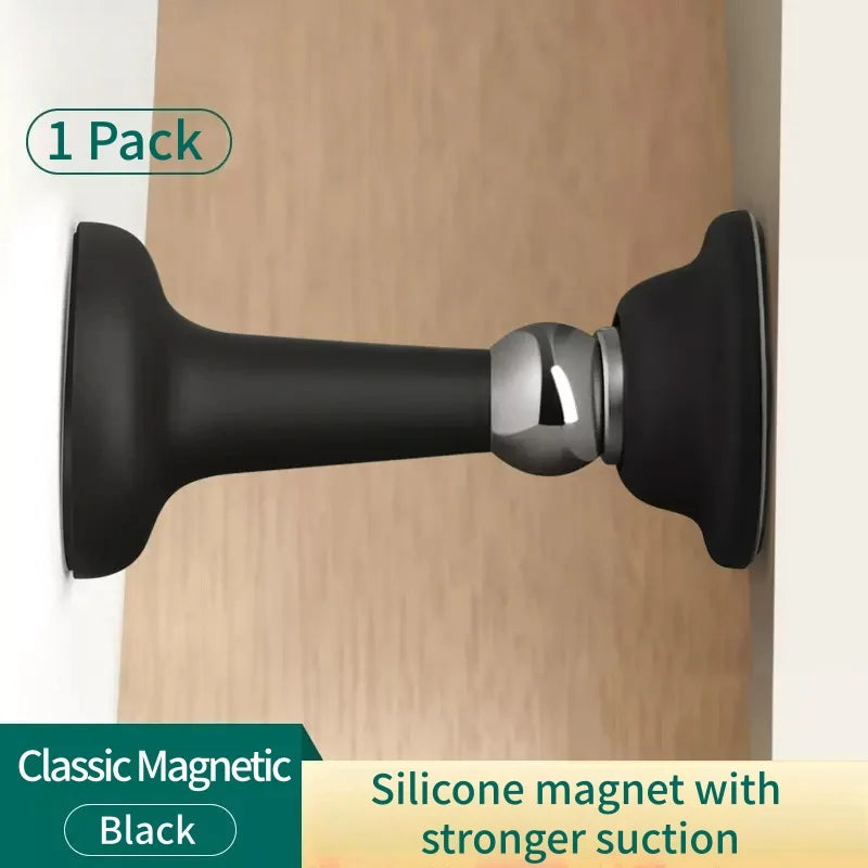 No-Drill Silicone Door Stopper