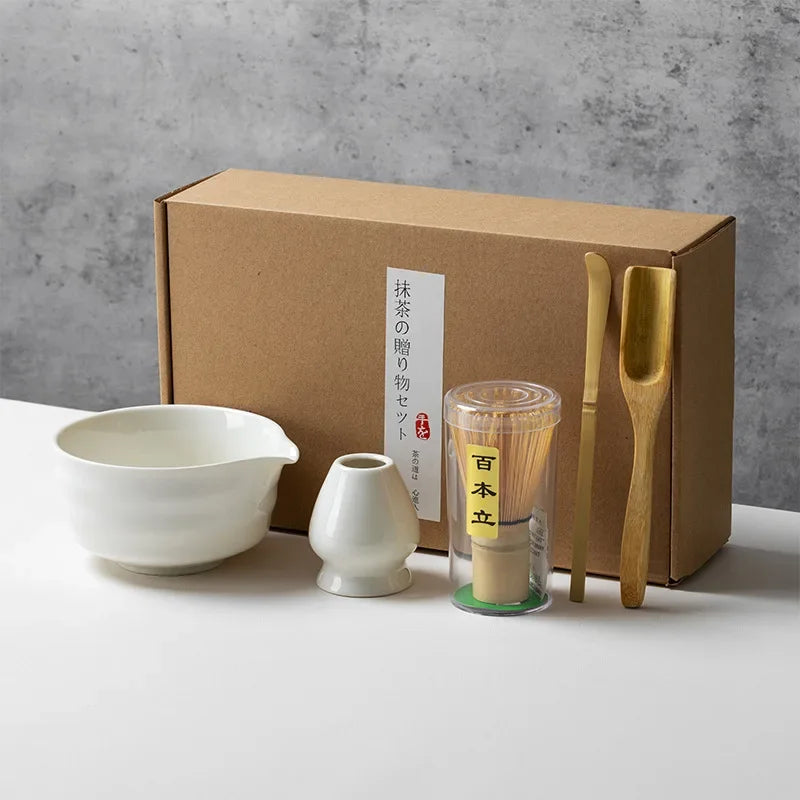 Matcha Set with Bamboo Whisk