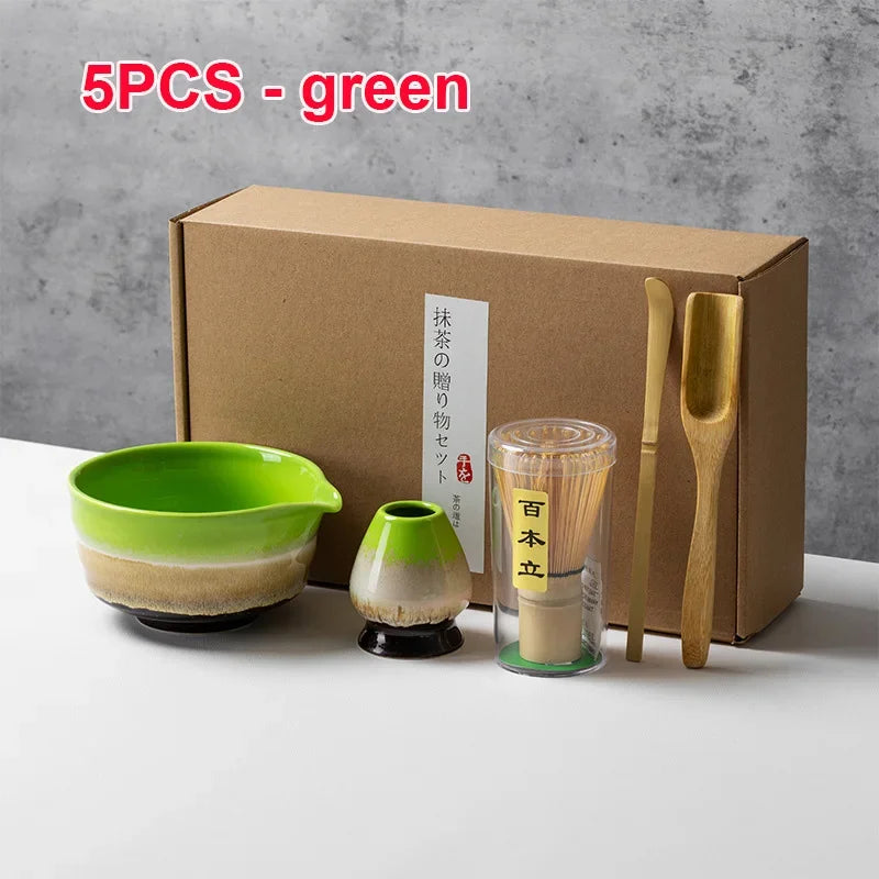 Matcha Set with Bamboo Whisk