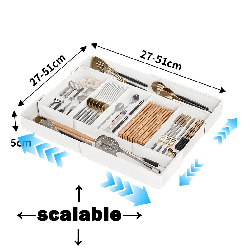 Expandable Cutlery Drawer Organiser