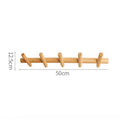 Scandinavian Wooden Wall Coat Rack