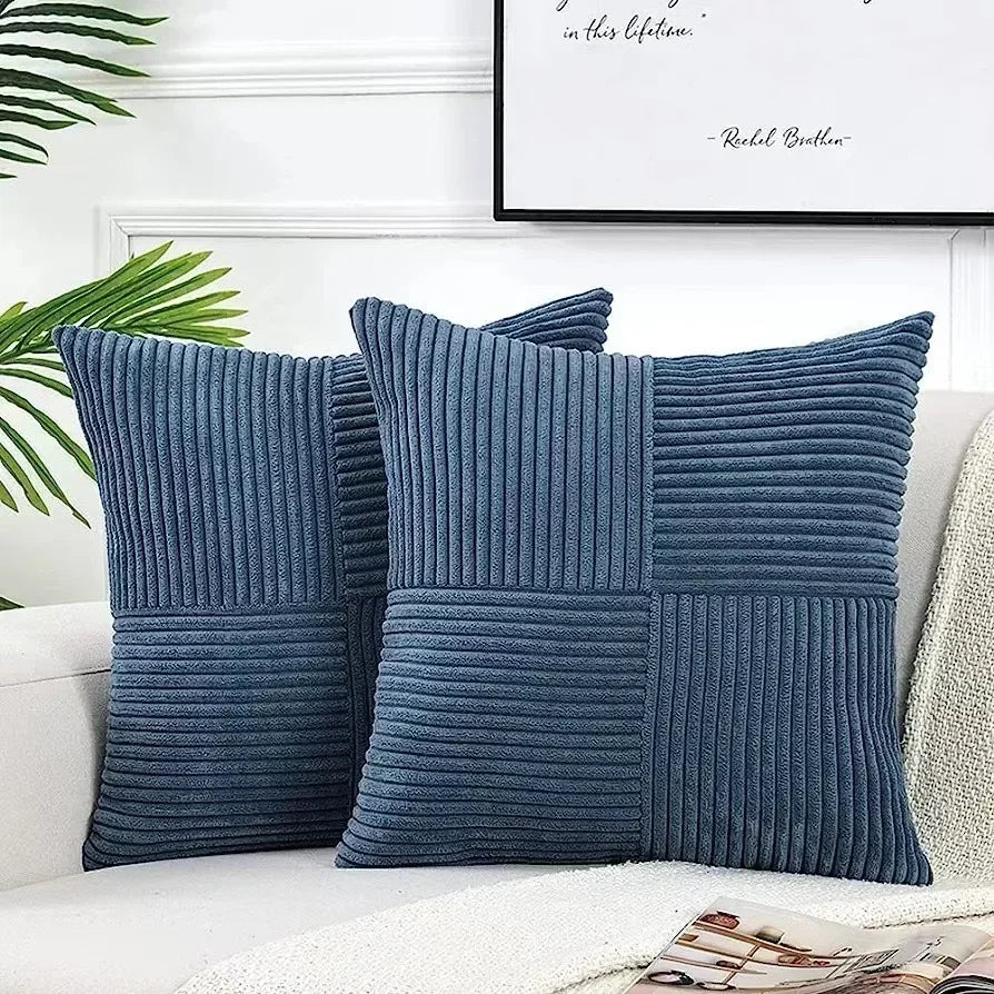 Ribbed Corduroy Cushion Cover