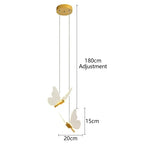 Gold Butterfly Pendant Light