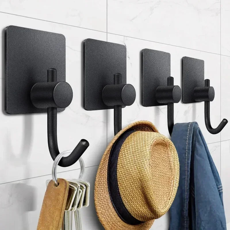 Adhesive Stainless Steel Robe Hooks