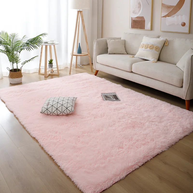 Soft Faux Fur Shaggy Area Rug