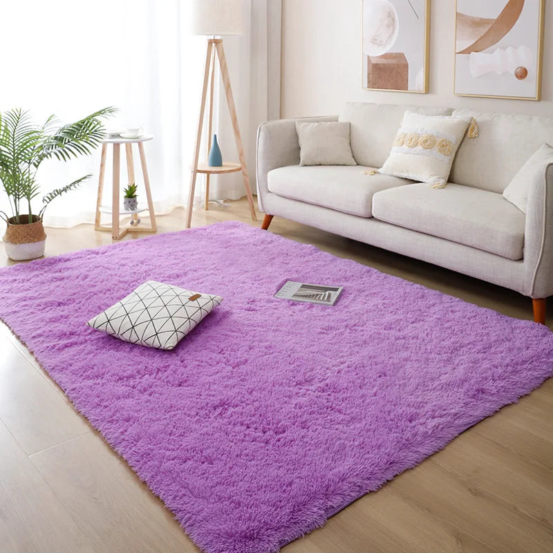 Soft Faux Fur Shaggy Area Rug