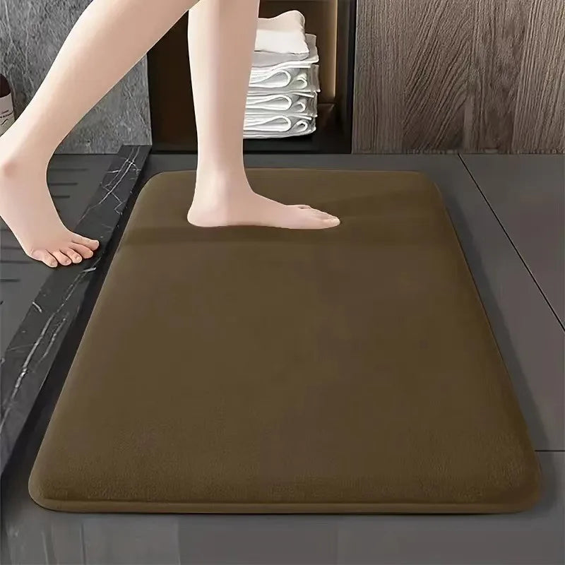 Coral Fleece Bath Mat