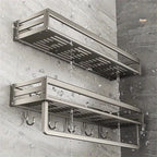 Wall-Mounted Spice and Condiment Rack