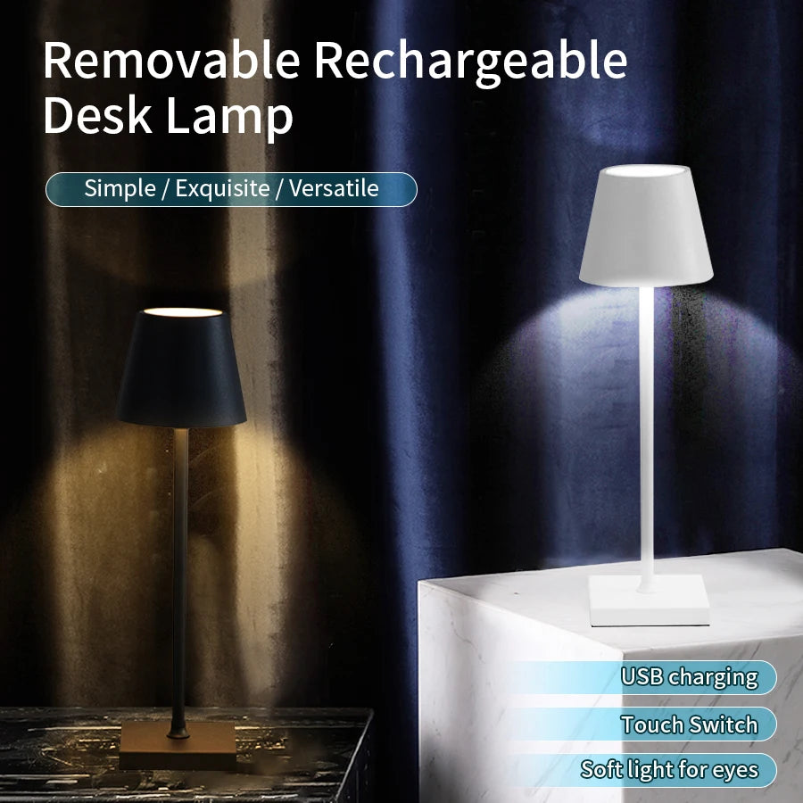 Cordless Rechargeable Table Lamp