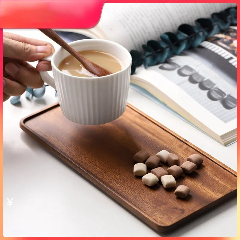 Wooden Tea and Serving Tray