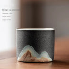 Ceramic Mug with Wooden Handle
