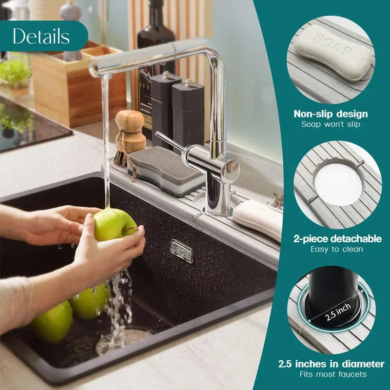 Diatomite Sink and Faucet Mat