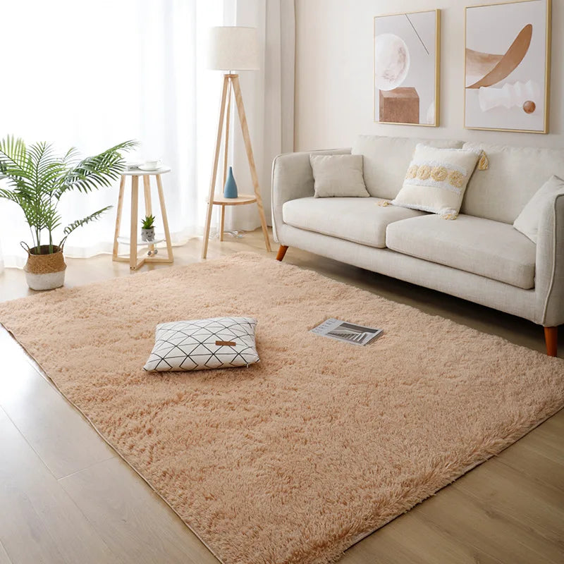 Soft Faux Fur Shaggy Area Rug