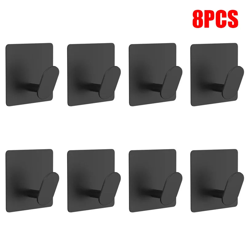 Adhesive Stainless Steel Robe Hooks