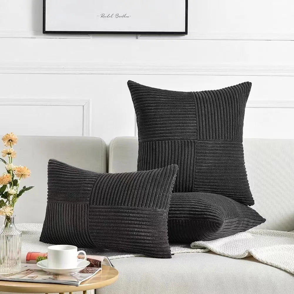 Ribbed Corduroy Cushion Cover