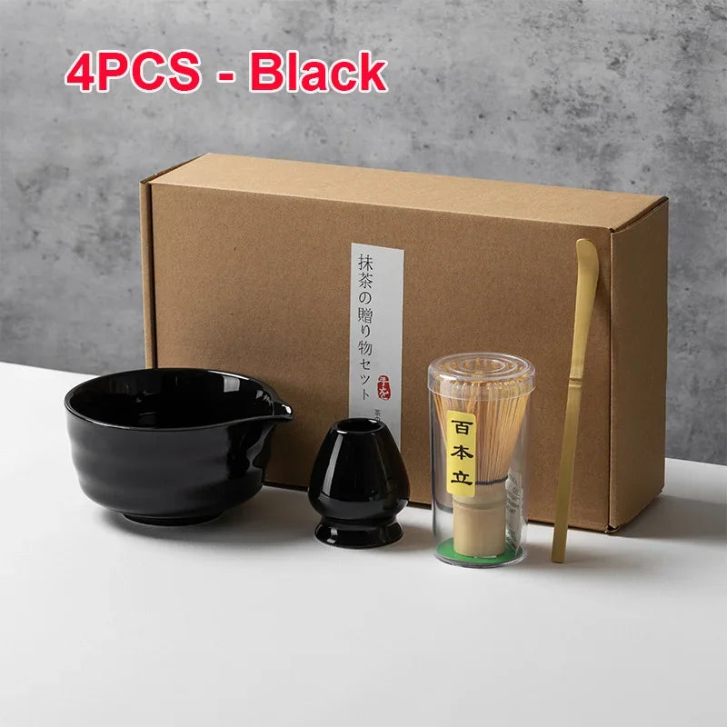 Matcha Set with Bamboo Whisk