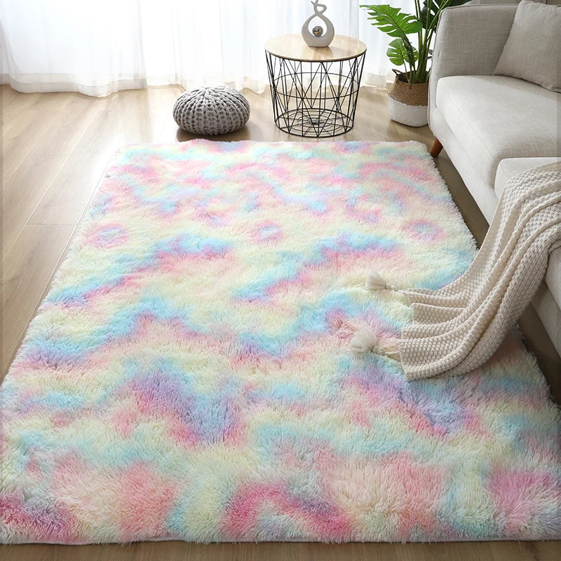 Soft Faux Fur Shaggy Area Rug