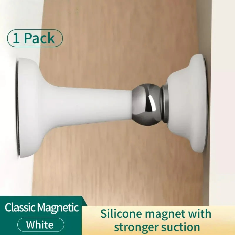 No-Drill Silicone Door Stopper