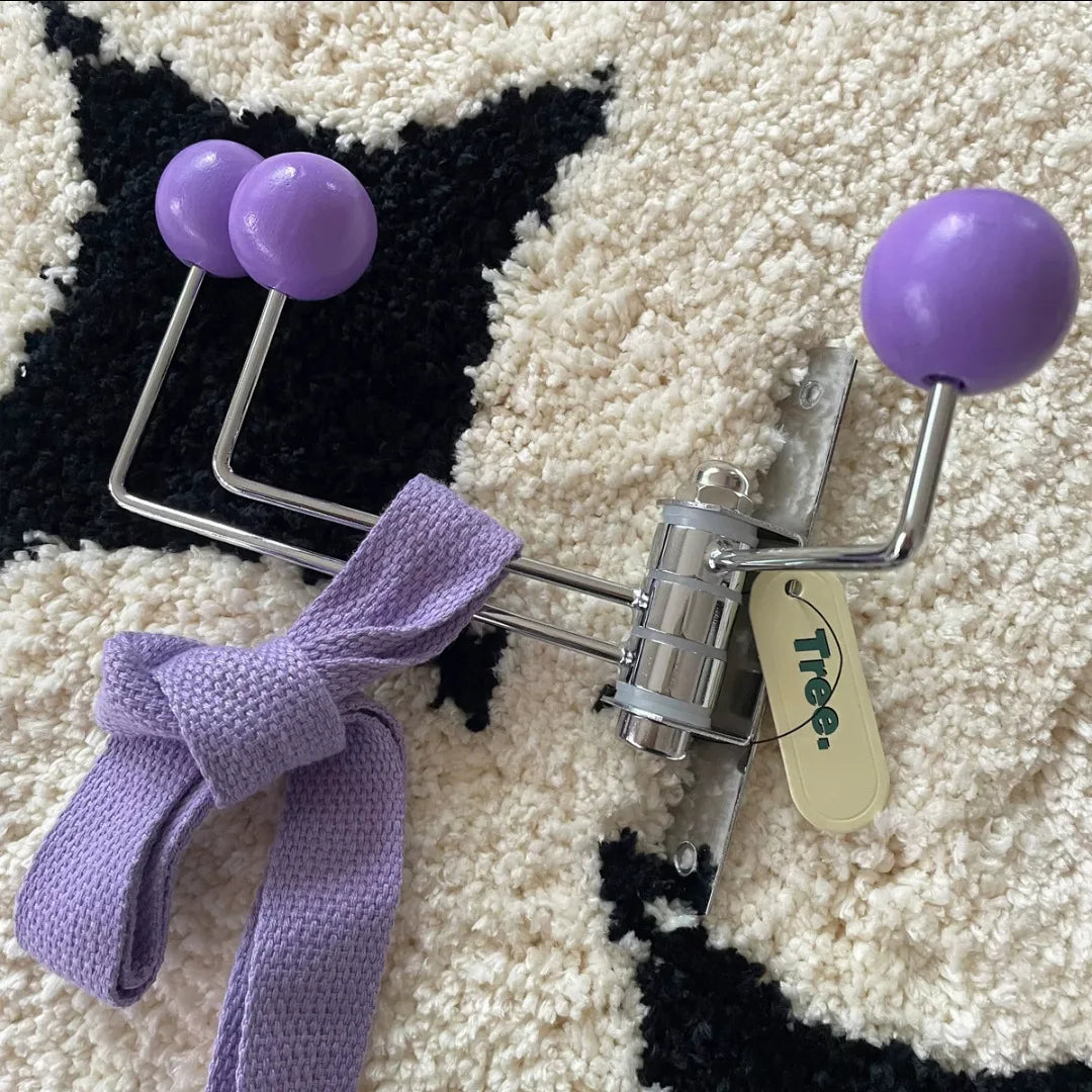 Rotating Iron Wall Hook with Wooden Tips