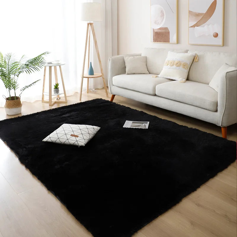 Soft Faux Fur Shaggy Area Rug