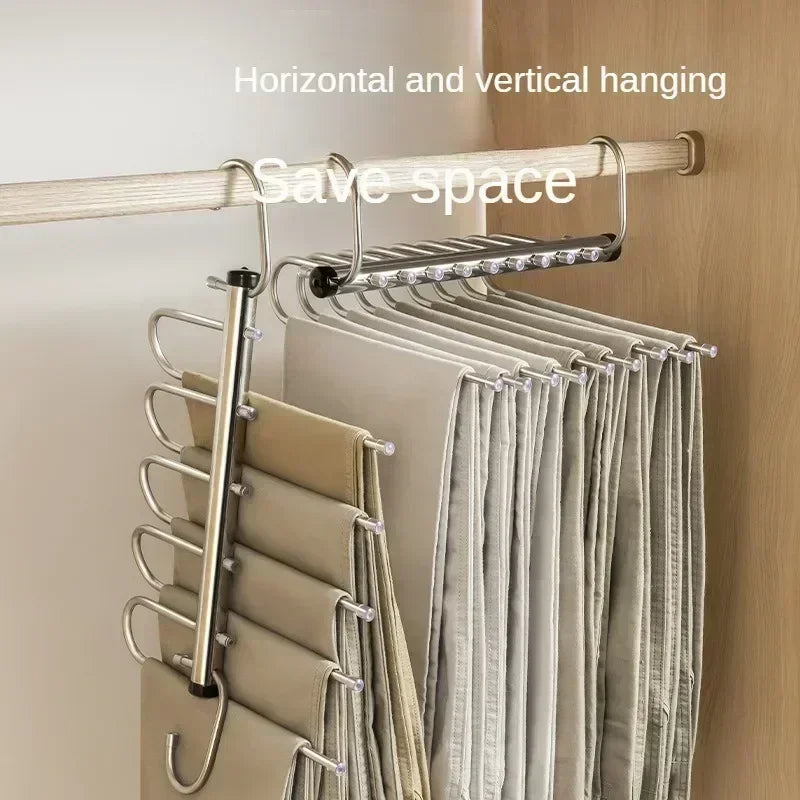 Folding Multi-Tier Trouser Hanger
