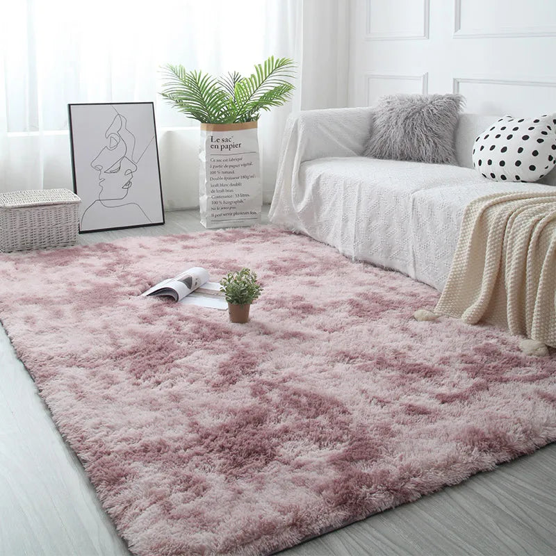 Soft Faux Fur Shaggy Area Rug