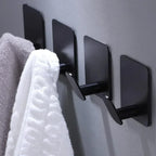 Adhesive Stainless Steel Robe Hooks