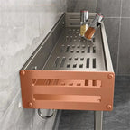 Wall-Mounted Spice and Condiment Rack
