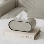 Minimalist Oval Tissue Box Cover