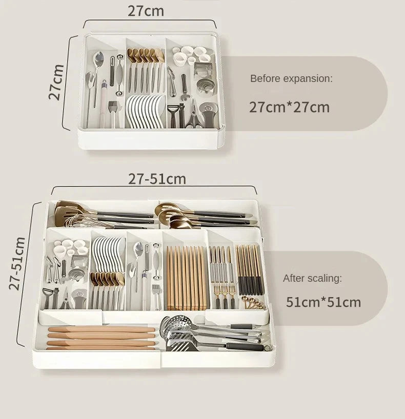 Expandable Cutlery Drawer Organiser